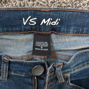 Victoria secret midi skinny jeans